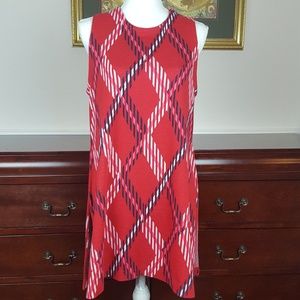 Crown & Ivy Women’s Sleeveless Knit Tunic Size Med